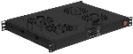 Модуль вентиляторный NTSS (NTSS-FAN4/19T-BL) 4 вент. черный (упак.:1шт)