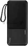 Портативный аккумулятор Tecno OnGO L101 10000mAh 12W 2.4A 2xUSB-A/USB-C черный