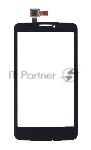 Сенсорное стекло (тачскрин) для Alcatel One Touch Scribe Easy 8000D черное