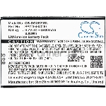 Аккумулятор CameronSino CS-DGX520SL BAT16484000 для DOOGEE X5 Max X5 MAX Pro 3.7V, 2400mAh, 8.88Wh