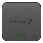 Выключатель 1-кл. ОП Blanca 10А IP20 (сх. 1) 250 В с подсветкой с изолир. пластиной антрацит SchE