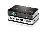 Переключатель ATEN CE700A-D(AT-G) Удлинитель, SVGA+KBD+MOUSE USB ATEN, 150 метр., HD-DB15+USB A-тип, Female, c KVM-шнуром USB 1.8м, Б.П. 220> 5.3V