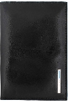 Обложка для паспорта Piquadro Blue Square PP5255B2/N, черный, натур.кожа