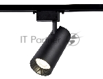 Трековый однофазный светодиодный светильник Ambrella light GL5859 BK черный LED 20W 4200K 24°