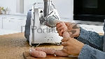 Мясорубка электрическая Bosch MFW68660 черный, 2200 Вт, 4.3 кг/мин, реверс, защита от перегрузки, металлический лоток, насадки - 10, вид 53