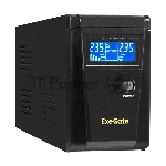 Источник бесперебойного питания (инвертор, синус, для котла) ExeGate SineTower SZ-600.LCD.AVR.1SH <600VA/360W, чистый синусоида, LCD дисплей, AVR, 1*Schuko, линейно-интерактивный, внешняя батарея 12В до 200Ач, Black>