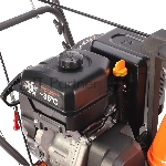 Снегоуборщик PATRIOT PRO 11 KX (коммунально-хозяйственный); 11 л.с., усиленный редуктор, безвоздушные колеса WE3, антиадгезионное покрытие ковша и желоба., вид 25