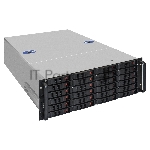 Серверный корпус ExeGate Pro EX293270RUS 4U660-HS24 (RM 19", высота 4U, глубина 660, БП 1100RADS, 24xHotSwap, USB)
