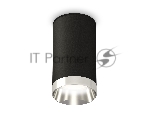 Светильник Ambrella Light XS6323022 SBK/PSL черный песок/серебро полированное MR16 GU5.3 (C6323, N6132)