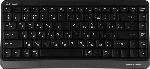 Клавиатура беспроводная A4Tech Fstyler FBK11, USB, Bluetooth/Радиоканал, черный/серый