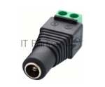 Разъем DC гнездо питания с клеммной колодкой, под винт Adapter-HM