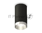 Светильник Ambrella Light XS6323023 SBK/MCH черный песок/хром матовый MR16 GU5.3 (C6323, N6133)