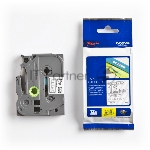 Картридж Brother TZ-E135 12 мм, белый шрифт, прозрачный фон, для BROTHER P-Touch