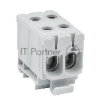 Клемма силовая вводная двойная КСВ 16-50 серая EKF PROxima plc-kvs2-16-50-grey EKF