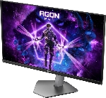 Монитор 26.5" AOC AGON AG276QKD2 QD-OLED 2560x1440, 500 Гц, 0.03 мс, 16:9, 1000 кд/м² (пиковая), DisplayHDR True Black 500, 2×HDMI 2.1, DP 2.1, USB Hub (2×USB-A 3.2 Gen1), 3.5 Jack, динамики (2×5 Вт), Adaptive-Sync, антибликовое покрытие, черно-серый, вид 28