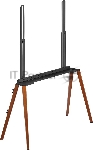 Подставка для телевизора Cactus CS-ST3646BKWN черный/орех, 49"-75" макс. 40 кг, напольный