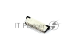 Разъем FPC  Half Coverage Top Contact 1.0K-BS-10PWB 10 pin высота 2мм шаг 1мм