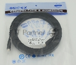 Кабель HDMI 3м SIEMAX FLAT 19M - 19M плоский, черный