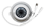 Купольная, универсальная 1080P видеокамера Falcon Eye FE-MHD-DP2e-20 4 в 1 (AHD, TVI, CVI, CVBS) с функцией "День/Ночь"; 1/2.9" F23 CMOS сенсор, разрешение 1920 х 1080, 2D/3D DNR, UTC, DWDR