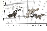 Петли для ноутбука Asus X455, X455L, Asus