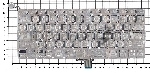 Клавиатура для ноутбука Apple Macbook A1342 2009/2010 белый 13,3" плоский Enter