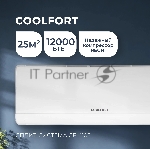 Кондиционер сплит-система Coolfort CF-4103 12000 BTU, 35 м², 37 дБ, охлаждение, обогрев, белый, вид 46