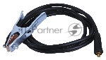Кабель сварочный ELITECH 0606.000300 3м DX25 16кв мм зажим на массу, вид 8