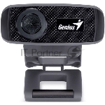 Веб-камера Genius FaceCam 1000X 1280x720, 30 кадр/с, USB, микрофон, универсальное крепление