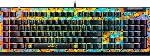 Клавиатура Razer BlackWidow V4 X Green Switch Pokemon Kanto Starters Edition проводная, USB Type-A, желтый