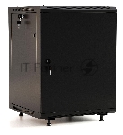 Шкаф телекоммуникационный настенный Hyperline TWB-FC, 19", 22U, 1086х600х600 мм (ВхШхГ), дверь: металл, разборный, цвет: чёрный
