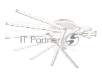 Потолочный светодиодный светильник Ambrella light FL6241 WH белый 135W 3000K-6400K 900*750*230 (ПДУ ИК)