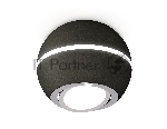 Светильник Ambrella Light XS1102021 SBK/PSL черный песок/серебро полированное MR16 GU5.3 LED 3W 4200K (C1102, N7003)