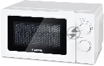Микроволновая печь Starwind SMW3020 белый, 20 л, 700 Вт, переключатели - поворотный механизм