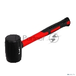 Киянка MATRIX резиновая, 450 г, черная резина, фибергласовая рукоятка 11185