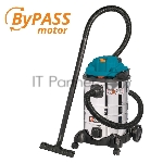 Строительный пылесос Bort BSS-1230-Duo 1200Вт (уборка: сухая/влажная) синий