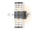Светильник Ambrella light ST2523/2 GR/CL серый/прозрачный IP54 E27/2 max 40W 305*110*155