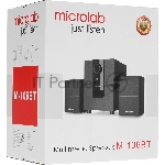 Колонки MICROLAB M-106BT черный 2,5 Вт x2 + 5 Вт, Гармонические искажения: < 0,5% (1 Вт 1 кГц), Частотная характеристика: 35 Гц - 20 кГц, Отношение сигнал/шум: > 70 дБ, Разделение каналов: >40 дБ