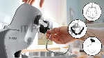 Кухонная машина Bosch MUM58359 1000Вт черный/серый, вид 2