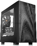 Компьютерный корпус Thermaltake Versa H18 Window черный без БП mATX 2xUSB 2.0 1xUSB 3.0 audio bott PSU