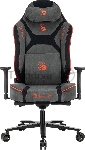 Кресло игровое A4Tech Bloody GC-680 серый/черный искусственная замша с подголов. крестов. металл, вид 43