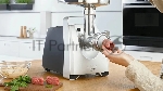 Мясорубка электрическая Bosch MFW68660 черный, 2200 Вт, 4.3 кг/мин, реверс, защита от перегрузки, металлический лоток, насадки - 10, вид 52