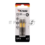 Бита для шуруповерта KRANZ IMPACT PH2x50 мм (2 шт./уп.)