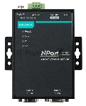Сервер-Ethernet последовательных интерфейсов (усовершенствованный), MOXA 2xRS-232, , адаптер в комплекте питания