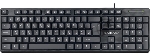 Клавиатура проводная Defender Daily HB-162, USB, черный