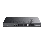 Коммутатор TP-Link SG5428XMPP, 24×1 Гбит/с PoE++ + 4×10 Гбит/с SFP+, управляемый