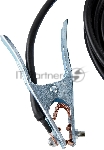 Кабель сварочный ELITECH 0606.000300 3м DX25 16кв мм зажим на массу, вид 6