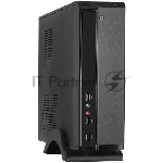 Компьютерный корпус ExeGate EX268688RUS Компьютерный корпус MiniITX ExeGate MI-207 Black, miniITX/mATX, (M300, 80мм), 2хUSB, Audio