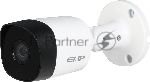 Видеокамера HDCVI цилиндрическая EZ-IP, 1/2.7" 2Мп КМОП25к/с при 1080P, 25к/с при 720P3.6мм объектив20м ИК, Smart IR, ICR, OSD, 4в1(CVI/TVI/AHD/CVBS)IP67, металлический корпус