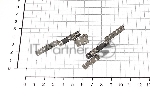 Петли для ноутбука Samsung NP530, NP530U3C, NP530U3B, NP535U3C, NP535U3B