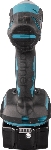 Дрель-шуруповерт Makita DTD157RTJ, 18 В, 5 Ач, 140 Нм, бесщеточный, ударный, вид 21